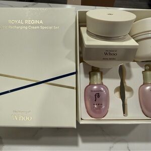 THE WHOO Royal Regina Anti-Aging Cream Set 50ml | Hydration, Firming & Radiance